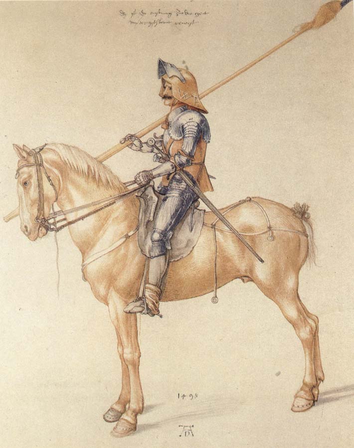 Equestrian Kninght in Armor